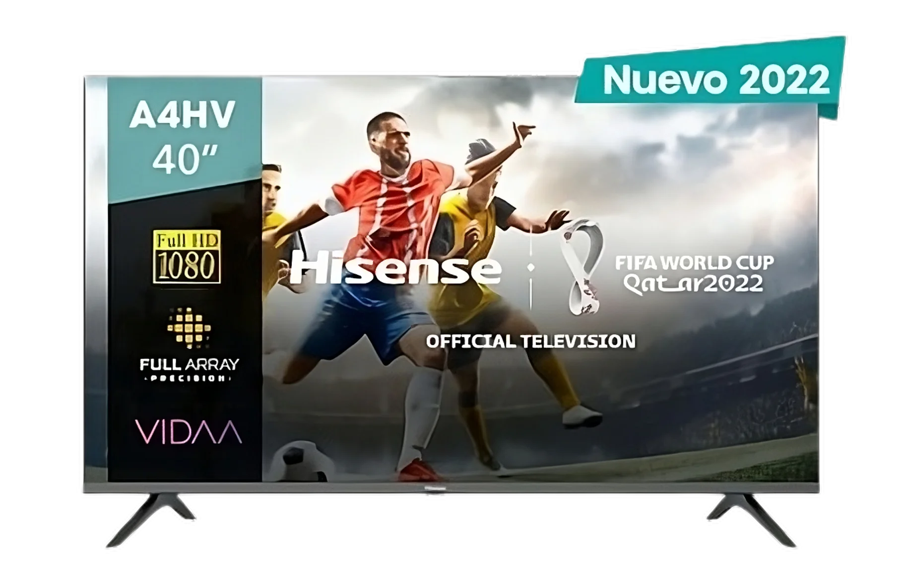 Pantalla 40 Pulgadas Hisense LED Smart TV HD 40A4HV
